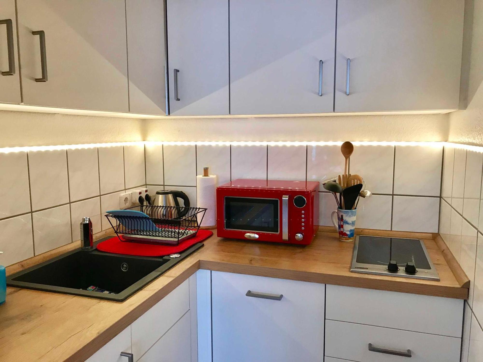 Ferienwohnung Leuchtturm 21 Schausende Exteriör bild